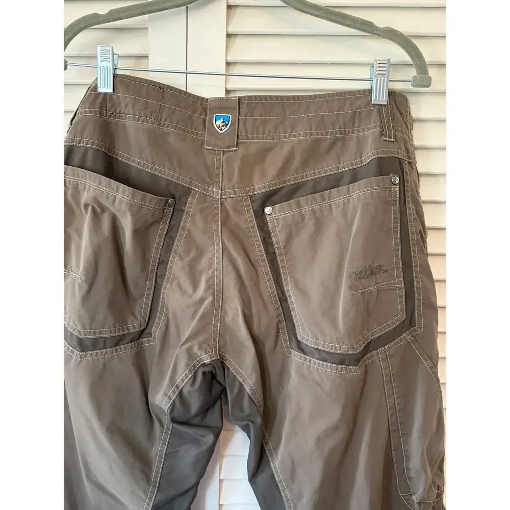 Kuhl Radikl pants men 34x32 tan brown two-tone